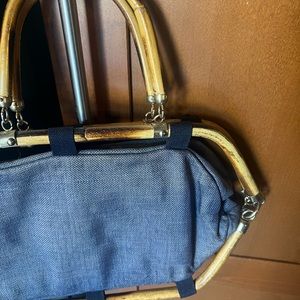 Vintage Pier Giorgio bag with bamboo